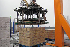 Palletizer builded by a Palletizer Manufacturer