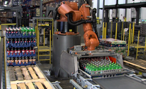 Robotic Bottle Palletizer